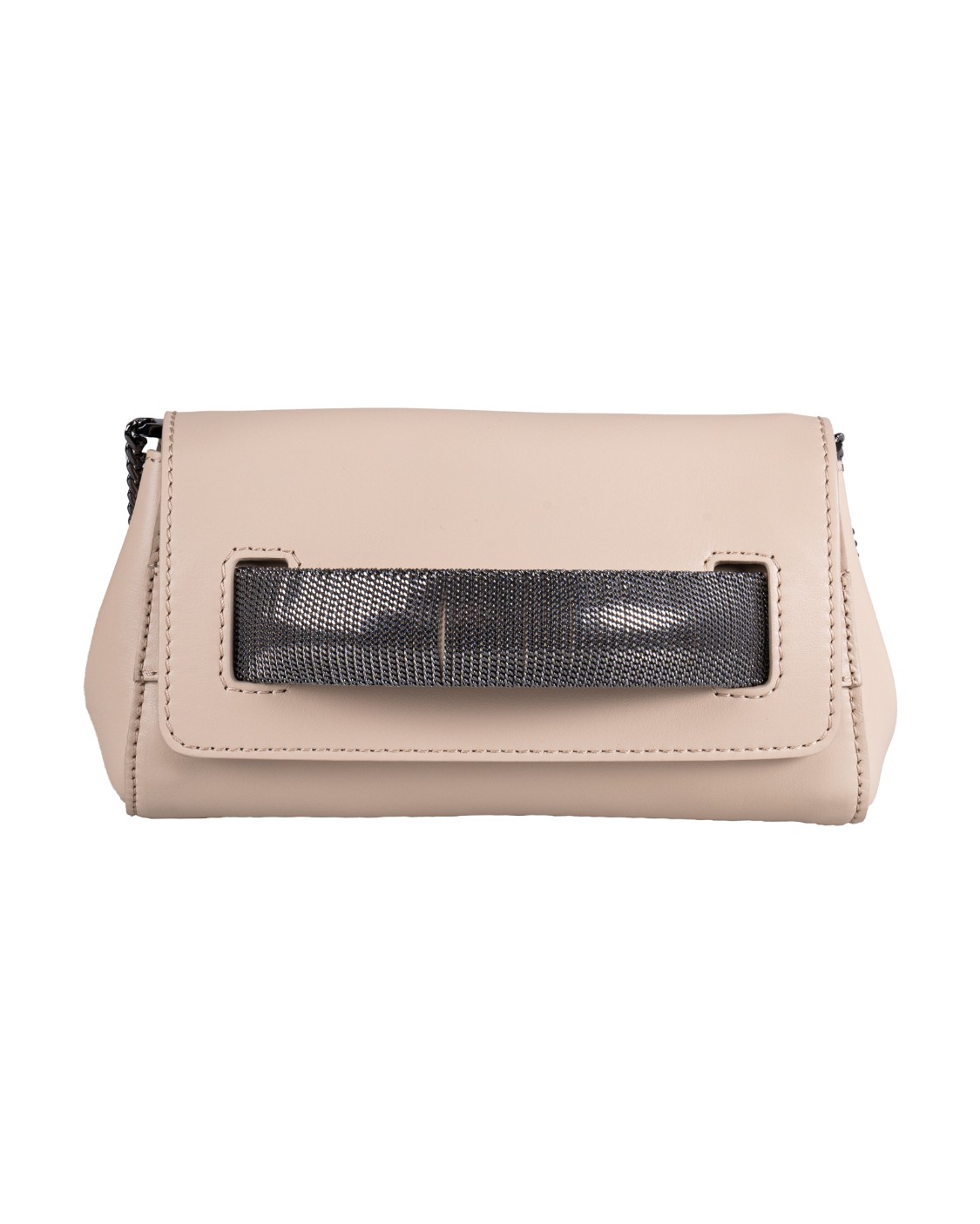 shop ORCIANI  Borsa: Orciani borsa clutch "Gossip" in pelle liscia.
Tre tasche interne di cui una con zip.
Chiusura con patta.
Tracolla aggiuntiva in catena.
Vitello liscio; finitura palladio.
Dimensioni: Larghezza: 20 cm / Altezza: 10 cm / Profondità: 7 cm.
Composizione: 100% pelle di vitello.
Made in Italy.. B02169 CHC-NUDE number 6214819